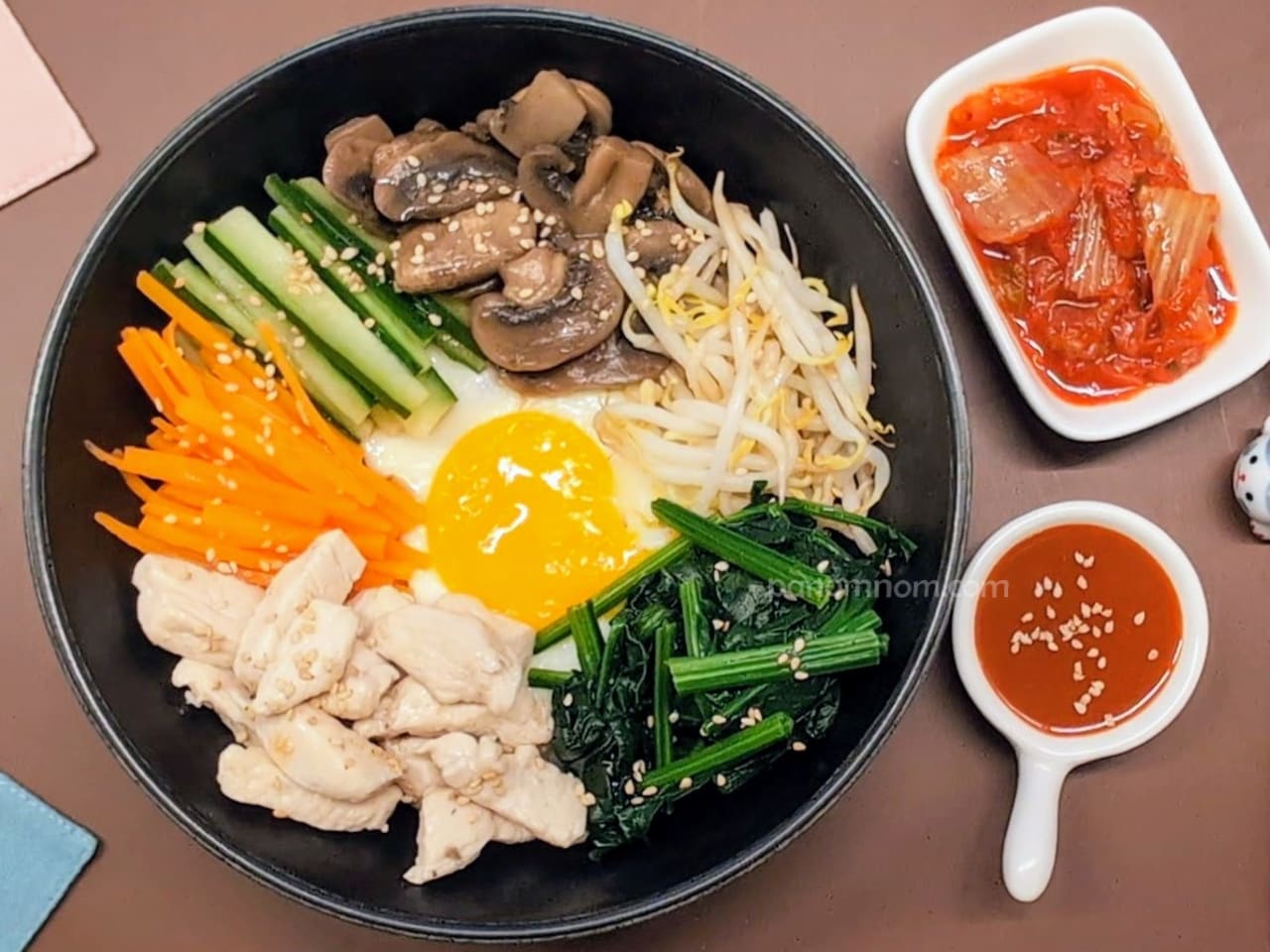 How to Cook Korean Mixed Rice with Vegetables (Bibimbap) at Home | Panomnom